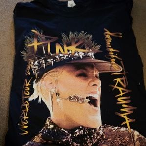 Pink world tour 2019 concert t shirt